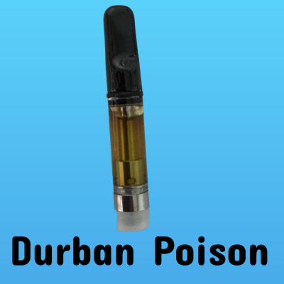DURBAN POISON THC CART (1ML) SATIVA STRAIN